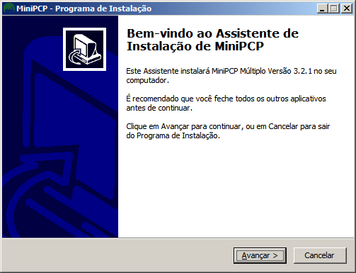 Instalador do MiniPCP
