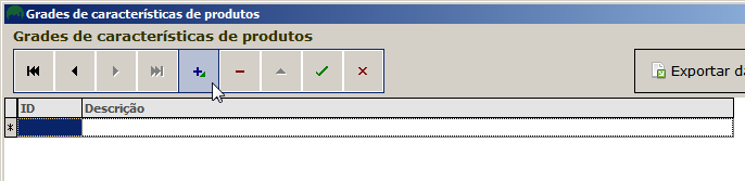 Adicionando grades